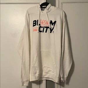 Bloom City Washington Wizards White Men's Hoodie
